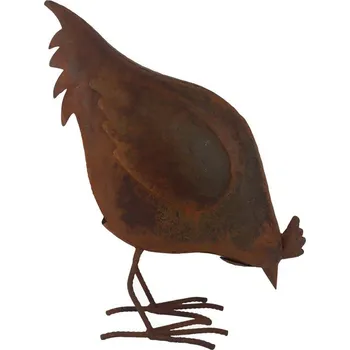 Velikonoční dekorace Kovová slepice K4646 - 29*15*32