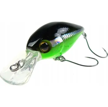 Umělá nástraha Wobler Cormoran COR F15 - 37 mm - Chartreuse/Černá - pstruh, tloušť, okoun
