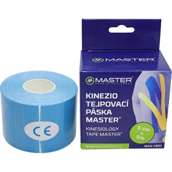 Tejpovací páska Tejpovací páska Master 5 cm x 5 m modrá
