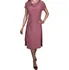 Dámské šaty Mia dámské společenské šaty 60130/RUZ2 růžové, L