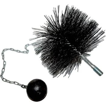 Komínová štětka Kartáč komínový oko 160 mm závaží 500 g