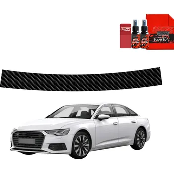 Lišta karosérie Carbonová fólie na nárazník do Audi A6, C8, 2018-2023, Sedan (PR-334084747)