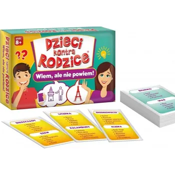 Desková hra RODINNÉ DESKOVÉ HRY: Hra pro rodiny, pro děti od 9 let - Děti vs. Rodiče