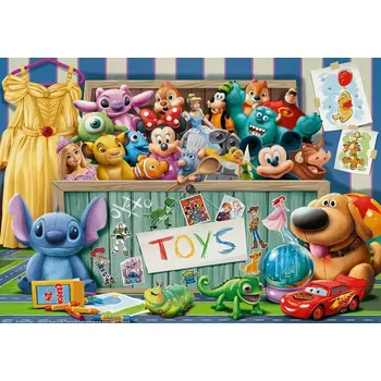Puzzle Ravensburger puzzle disney pohádkové postavy xxl 100 dílků