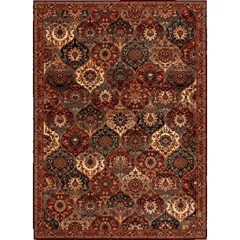 Koberec Koberec KASHQAI 4373 301 orientální / jetel, terakota / béžový