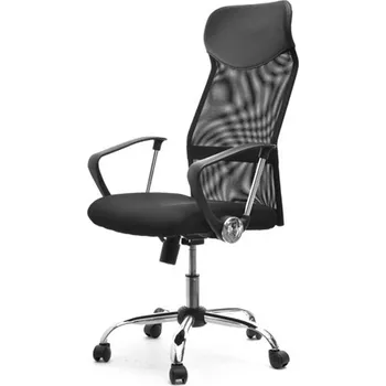 Křeslo Mebel Partner Osla (černá + chromová)