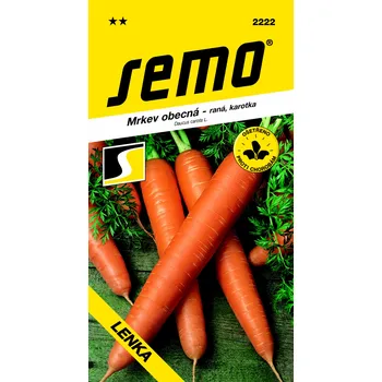 Semeno SEMO Mrkev karotka raná Lenka 2 g