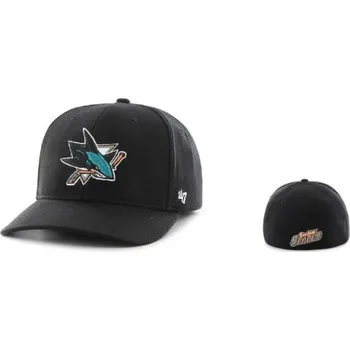 Pokrývka hlavy 47 Brand Kšiltovka 47 Contender San Jose Sharks, Barva BLK, Velikost M/L 818445