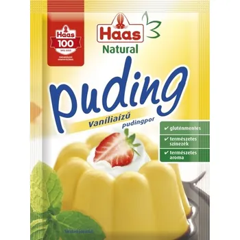 Haas Natural Vanilkový pudink (40g)
