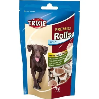 Pamlsek pro kočku Premio ROLLS Ligh rolky kuře&losos 75 g