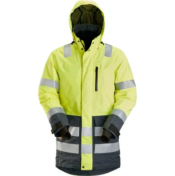 pracovní bunda Reflexní parka AW nepromokavá třída 3, žlutá vel. XS Snickers Workwear Velikost: XS