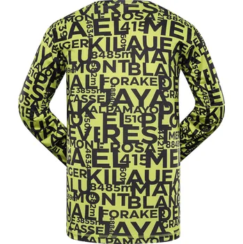 Pánské tričko Pánské rychleschnoucí triko Alpine Pro LOUS - reflexní žlutá / L