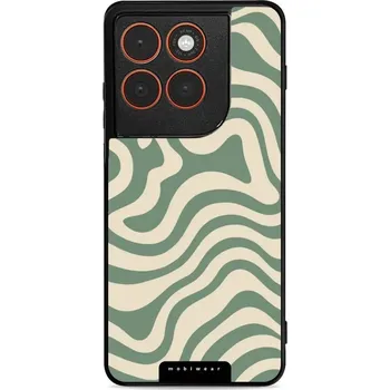 Pouzdro na mobilní telefon Lesklý kryt Mobiwear Glossy - Motorola Edge 70 - GA57G Zelené a béžové zkrouceniny (Prémiové lesklé pouzdro, obal, kryt Mobiwear Glossy na mobil Motorola Edge 70 - GA57G Zelené a béžové zkrouceniny, materiál Plast + TPU silikon - krytí po všech stranách,)