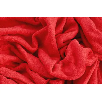 Prostěradlo TOP Q froté prostěradlo ČERVENÉ 180x200 cm
