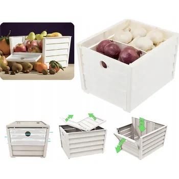 Úložný box Nádoba na potraviny Bama 28x23,5x20 cm šedá 10471