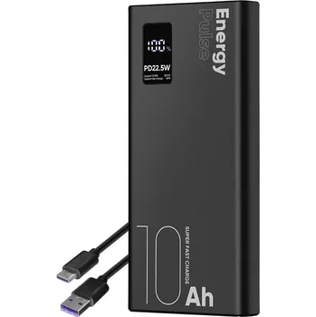 Powerbanka OBAL:ME EnergyPulse Powerbanka 10000mAh 22.5W Black