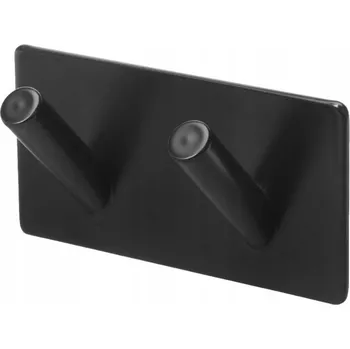 Věšák BLK Série 3M samolepicí černý věšák lišta 2SP na ručníky