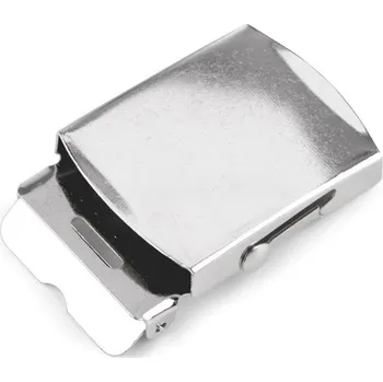 Kovová spona na opasek průvlek 40 mm - nikl
