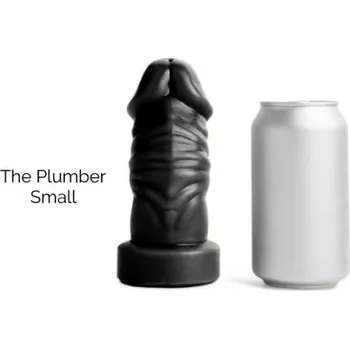 Dildo Mr. Hankey’s Toys The Plumber Small, prémiové silikonové dildo s Vac-U-Lock 16 x 5,4 cm