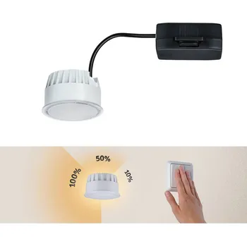 Lampička Paulmann Coin Nova LED 3-step-dim 100° 6W 2 700K 1 x 6 W LED