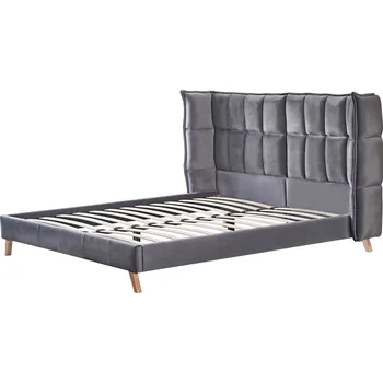 Postel Postel Scandino 160 cm - Halmar Šedá 196x118 cm