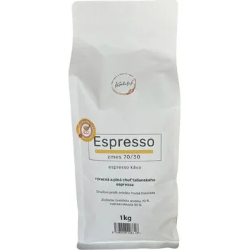 Káva KÁVOHOLIK espresso směs 70/30, 1kg