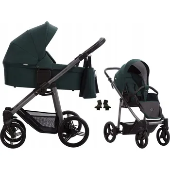 Kočárek Kočárek 2v1 Bebetto Vulcano New Tmavě šedá