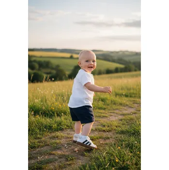 Kojenecká souprava Kojenecká mušelínová soupravička New Baby Summer Nature Collection tmavě modrá Velikost: 62