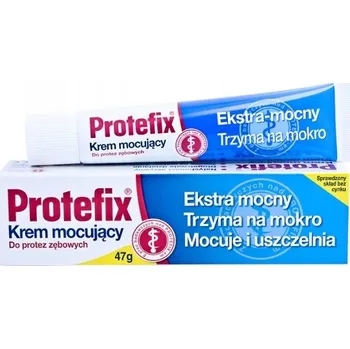 Lepidlo na zuby Protefix extra silný fixační krém na zubní protézy 47g