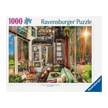 Hračka Puzzle 1000 Domek w lesie (pl, 2000, Ravensburger)