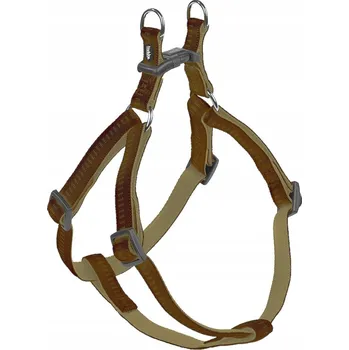 Postroj pro psa NOBBY Postroj pro psa Soft Grip M-L Hnědý 50-72 cm