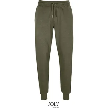 Pánská móda SOĽS Unisex tepláky SL03810 Khaki XL