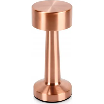 Lampička Stolní lampička měděná 21 LED 21 cm
