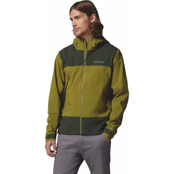 Pánská větrovka Columbia Boulder Falls Jacket M 2116173379 - mossy green/greenscape XL