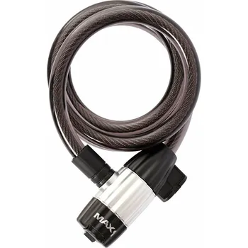 Zámek na kolo Zámek Max1 spirála 120X1,2cm,4xklíč