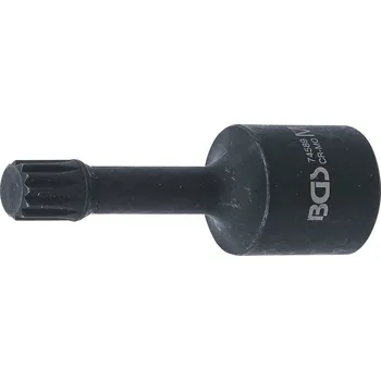 Klíč Hlavice zástrčná tvrzená, délka 72 mm, 12, 5 mm (1/2"), vnitřní tisícihran (pro XZN) M12,