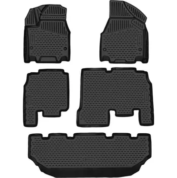 autokoberec Gumové autokoberce Chrysler Pacifica 2017- (7 míst)