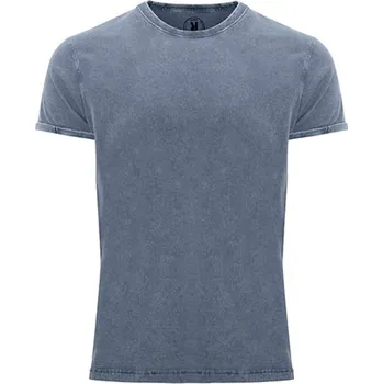 pracovní tričko ROLY Tričko Husky, džínový vzhled, pánské - AKCE! E6689-86-L L Denim modrá
