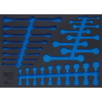 Vložka do dílenského vozíku 3/3, prázdná, pro 4016 - BGS 4016-5