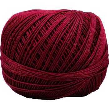 Příze Niťárna Háčkovací příze Sněhurka 3394 burgundy