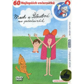 DVD film Mach a Šebestová na prázdninách (DVD) (papírový obal)