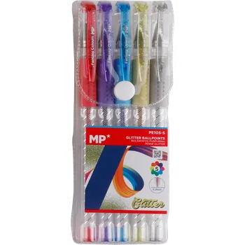 MP popisovač gel glitter 5ks PE105-5 547481