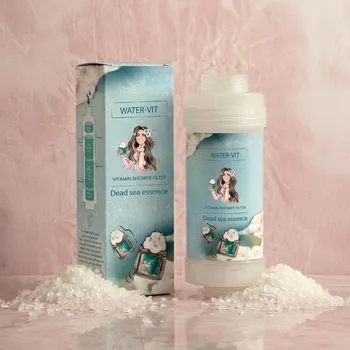 Sprchový filtr KOREJSKÁ KRÁSA - Vitamin Shower Filter - Vitaminový filtr do sprchy - DEAD SEA SALT - 1ks