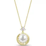 PARIS 2615 Řetízek perla se zirkonem Ellami