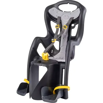 cyklosedačka sedačka BELLELLI PEPE zadní na nosič černá