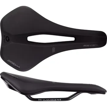 Sedlo na kolo sedlo PROLOGO AKERO R PAS RECYCLED STEEL 160,černé