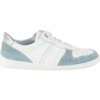 Dámské tenisky Dámské barefoot boty Olivier 1773 POL kožené tenisky pro volný čas bílé 37