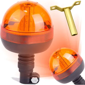 Maják VÝSTRAŽNÁ LAMPA MAJÁK LED 12V 24V BLIKAJÍCÍ VELKÁ