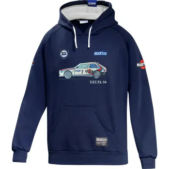 Pánská mikina Sparco mikina s kapucí Martini Racing Lancia Delta S4, velikost: XXL
