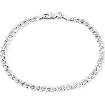 Souprava šperků JVD Dámský stříbrný náramek ryz. 925/1000 SVLCSHMSLJ10618